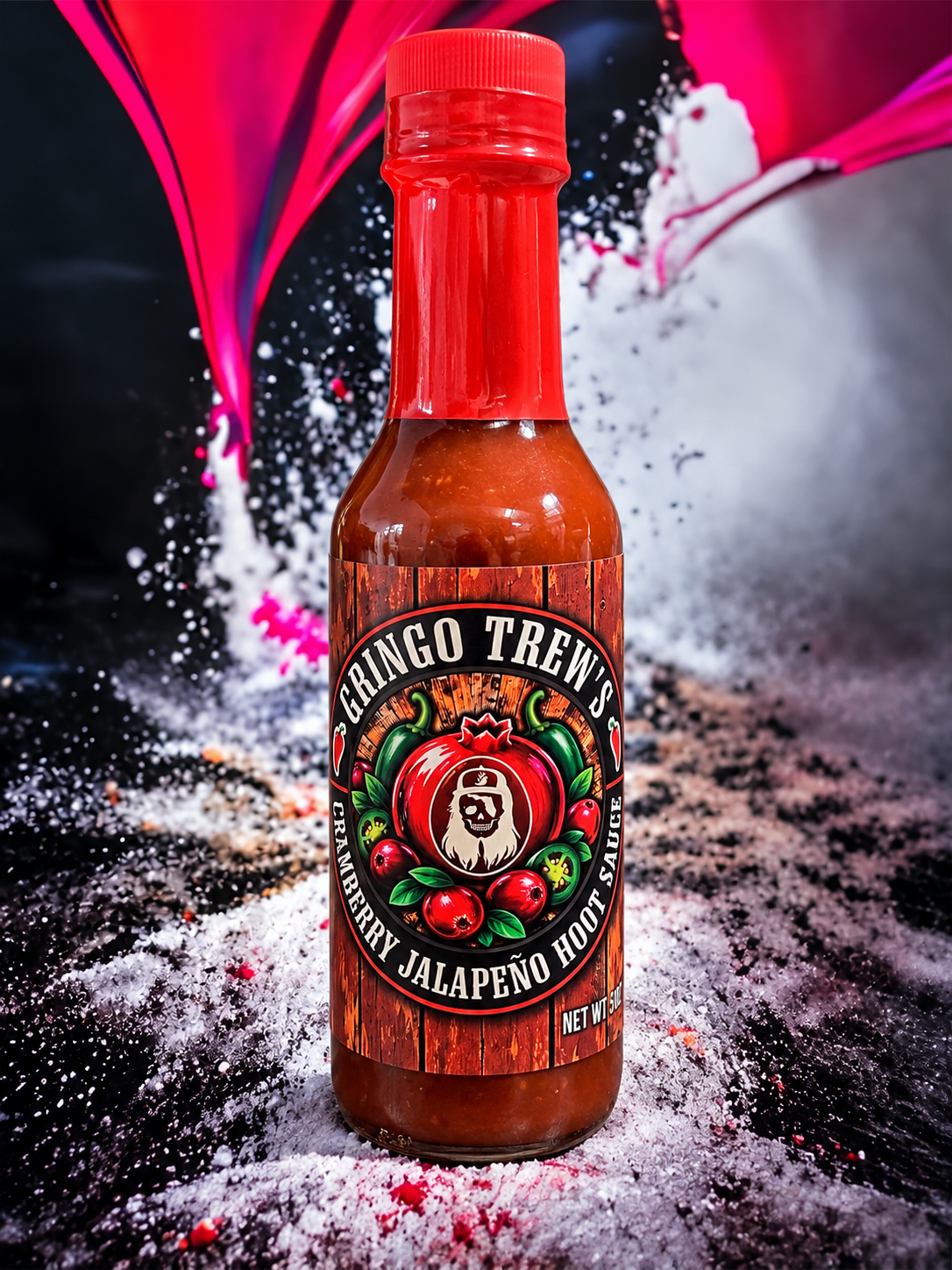 Cranberry Jalapeño Hoot Sauce 5oz