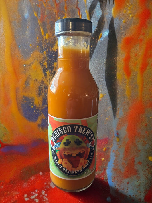 Mango Habanero Hoot Sauce 12oz size
